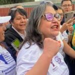 Magistrada Norma Piña sale a protestar por la reforma al Poder Judicial