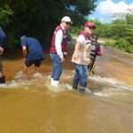 Realiza la COEPROC acciones de atención a la comunidad de Andrés Quintana Roo del municipio Bacalar, ante situación de emergencia por deslaves e inundaciones