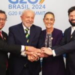 Claudia Sheinbaum se reúne con líderes de Brasil, Chile y Colombia