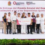 Entrega Mara Lezama el Premio Estatal del Deporte 2024 a logros históricos de atletas quintanarroenses en Chetumal