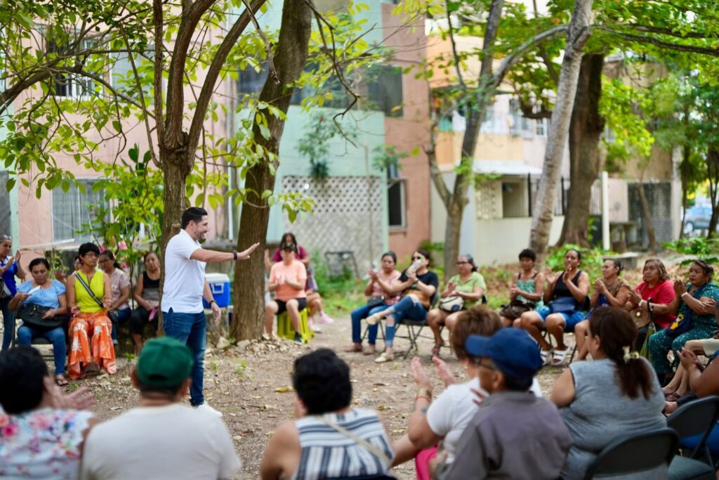 encuentro con la militancia del Partido Verde en Cancún