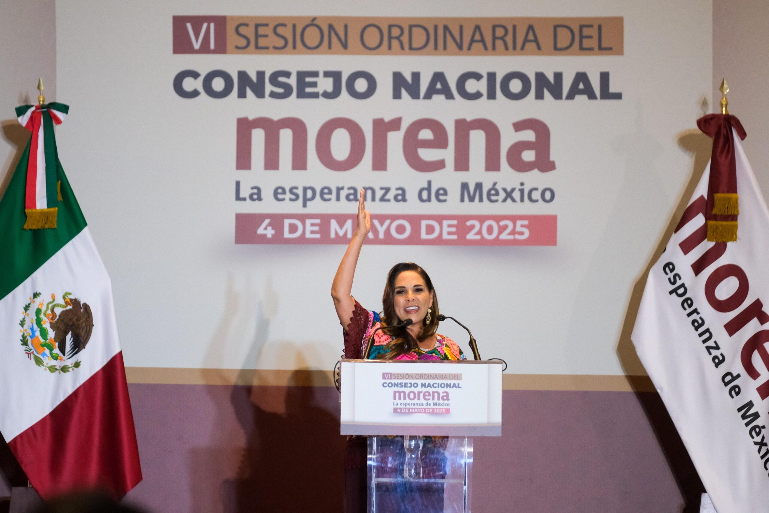 Mara en el consejo nacional de Morena