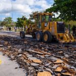 Con inversión de 18 MDP, inicia repavimentación de Avenida Mayapán en Playa del Carmen