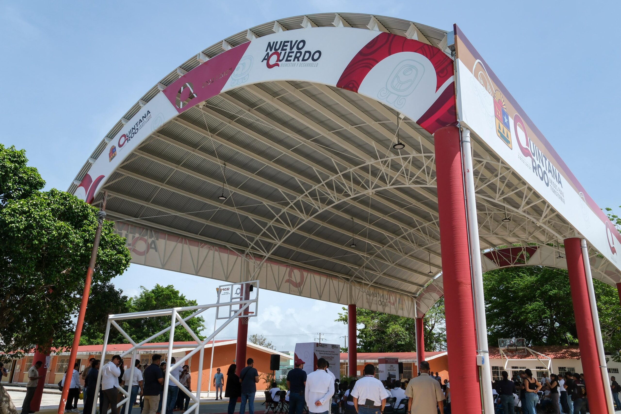 Domo a la escuela forjadores de Quintana Roo