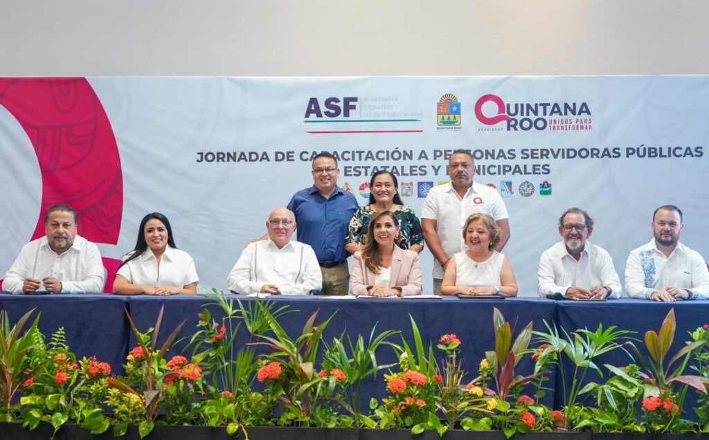 Elda Xix Euán, participó en la inauguración de la Jornada de Capacitación en materia de fiscalización