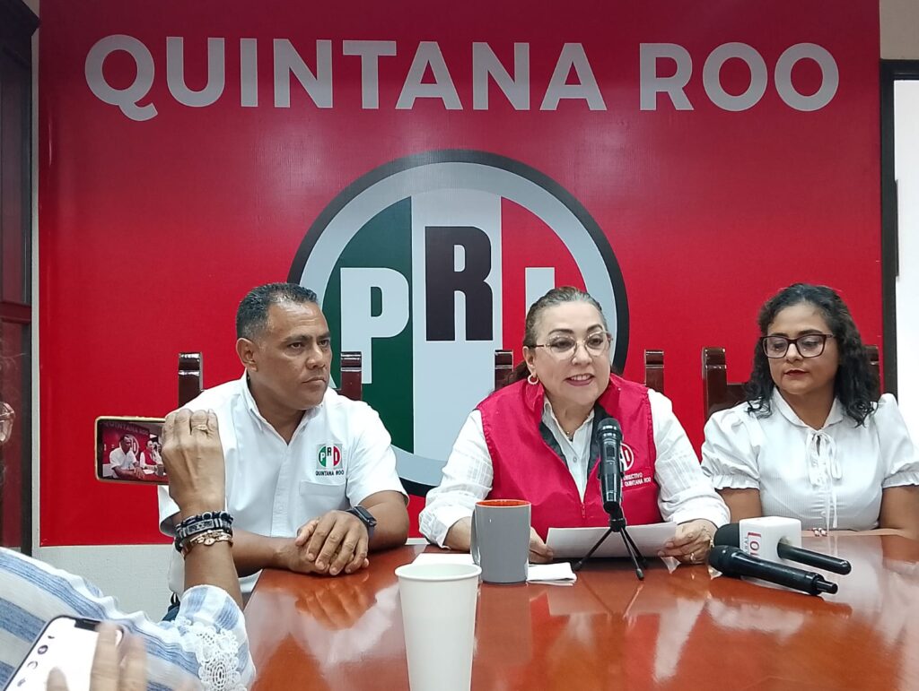 Cora Amalia Castilla Madrid, presidenta del PRI estatal