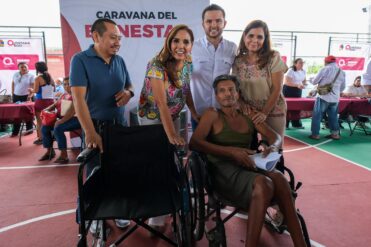 Llevan apoyos gratuitos a Xul-Ha con la Caravana del Bienestar