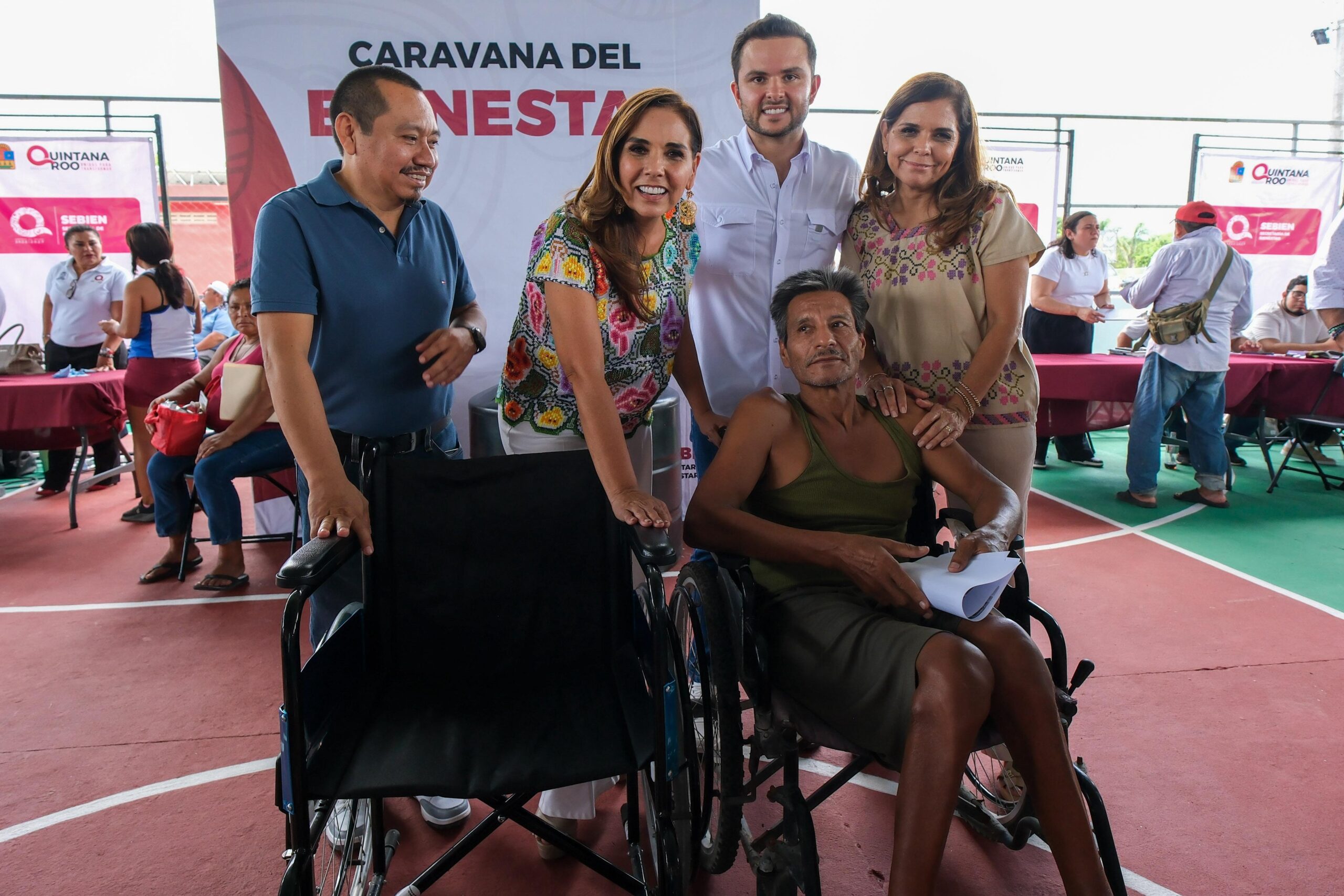 Caravana del Bienestar en Xulha