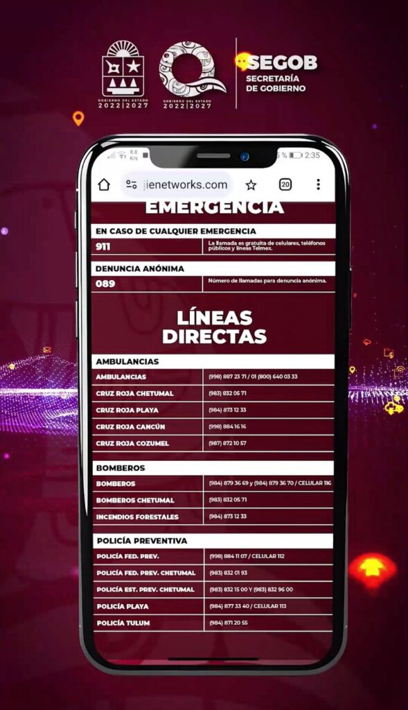 internet en carreteras de Quintana Roo