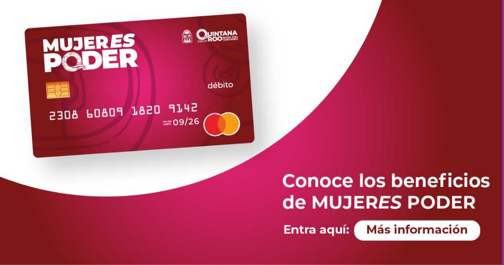 tarjeta "Mujer es Poder"