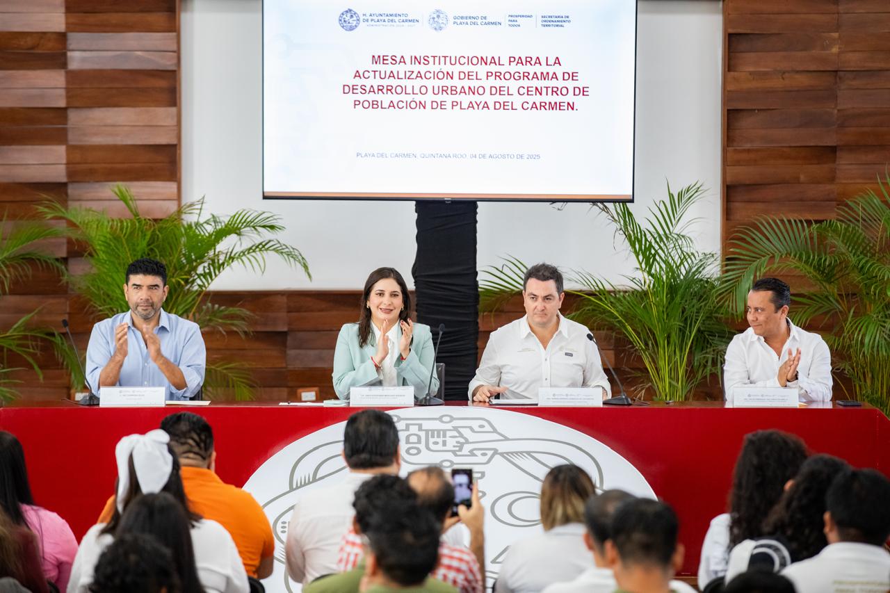 Actualizan PDU en playa del Carmen