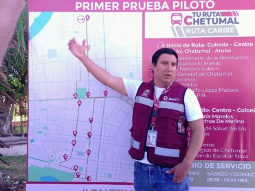 Nuevo sistema de autobuses conecta puntos claves en Chetumal