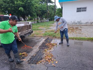 Activan Operativo Tormenta en Chetumal para prevenir afectaciones por lluvias