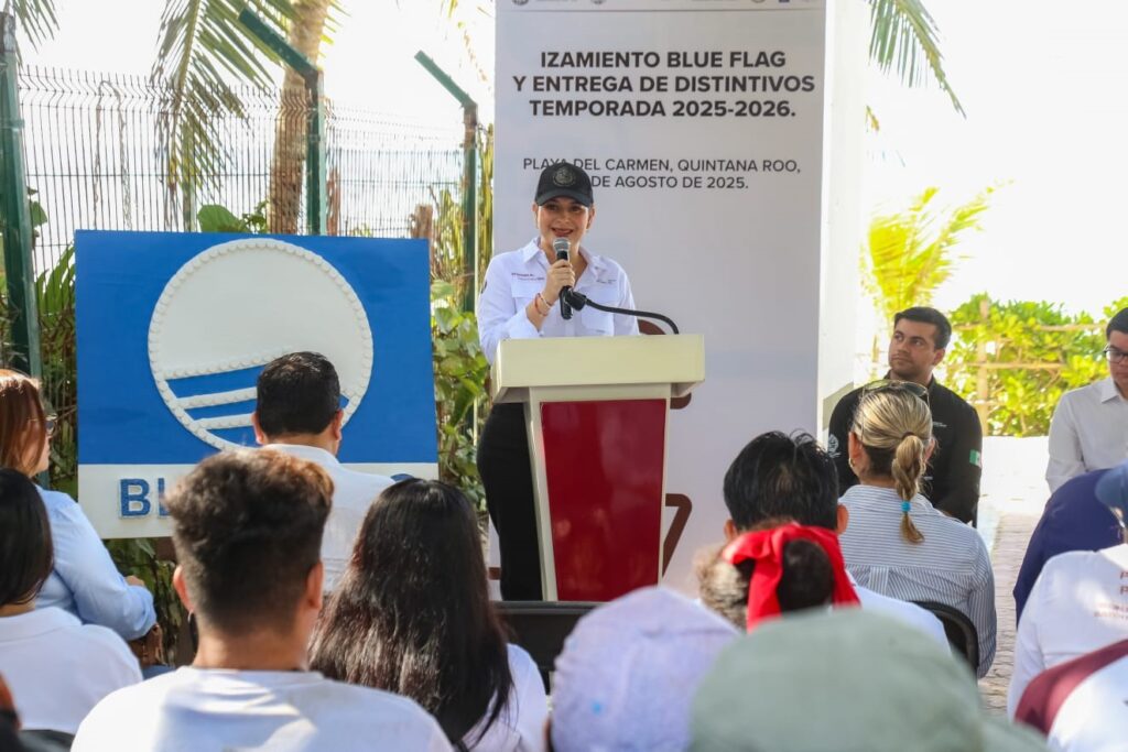 playas blue flag 