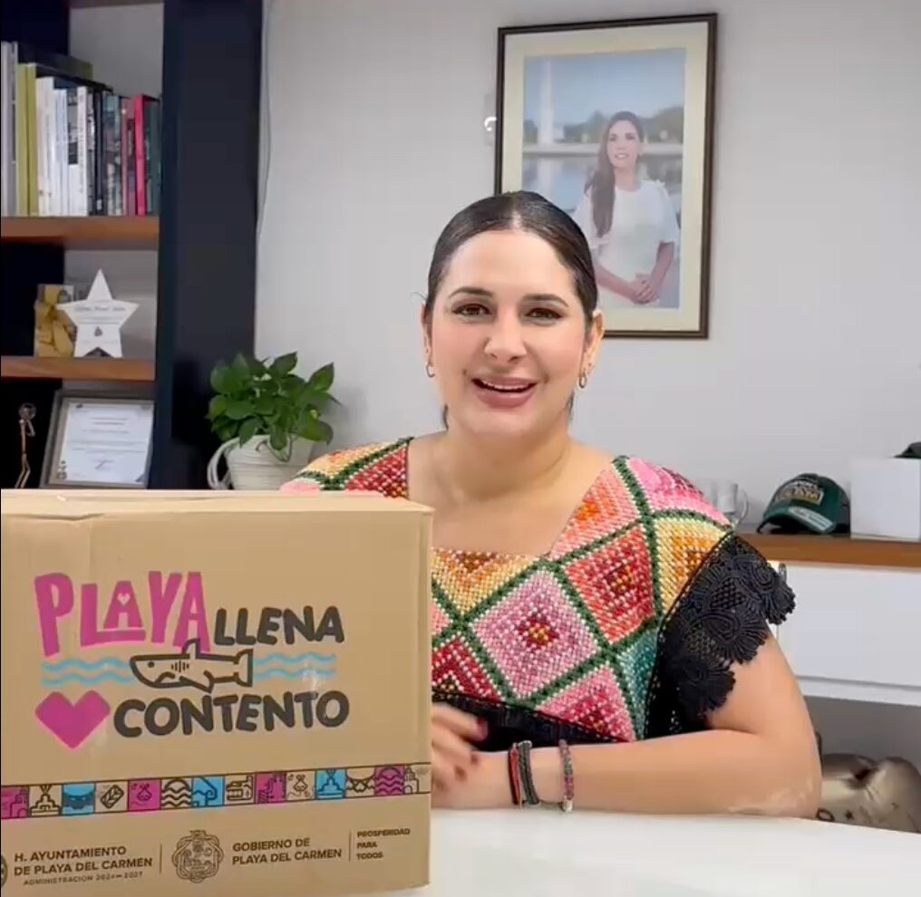 "Playa llena" programa alimentario Estefania Mercado