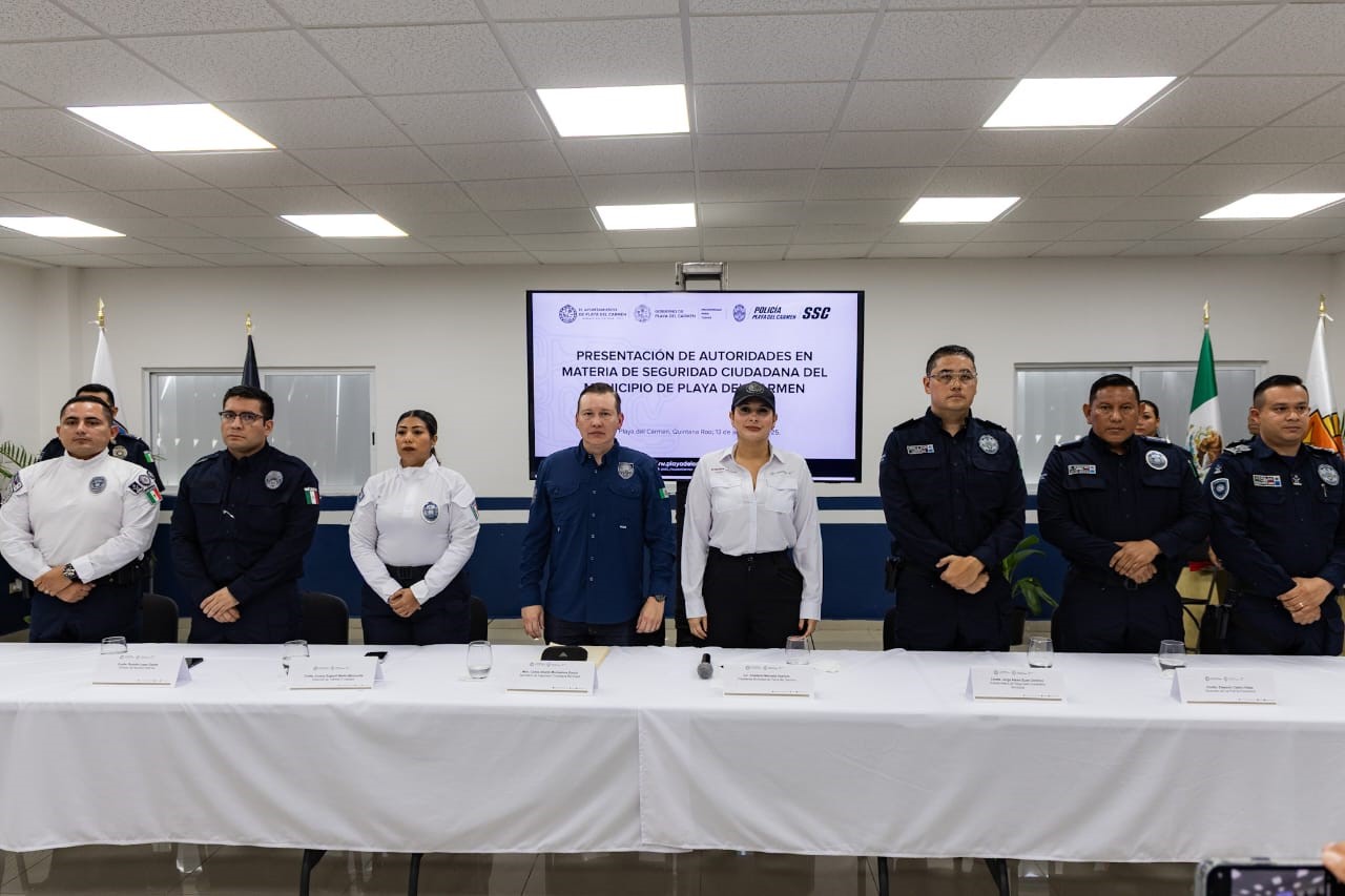 Estefanía Mercado, ratificación de la estructura directiva de la Secretaría de Seguridad