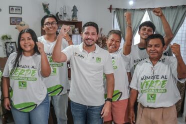 Partido Verde en Quintana Roo crece de 11 mil a 50 mil afiliados: Renán Sánchez Tajonar