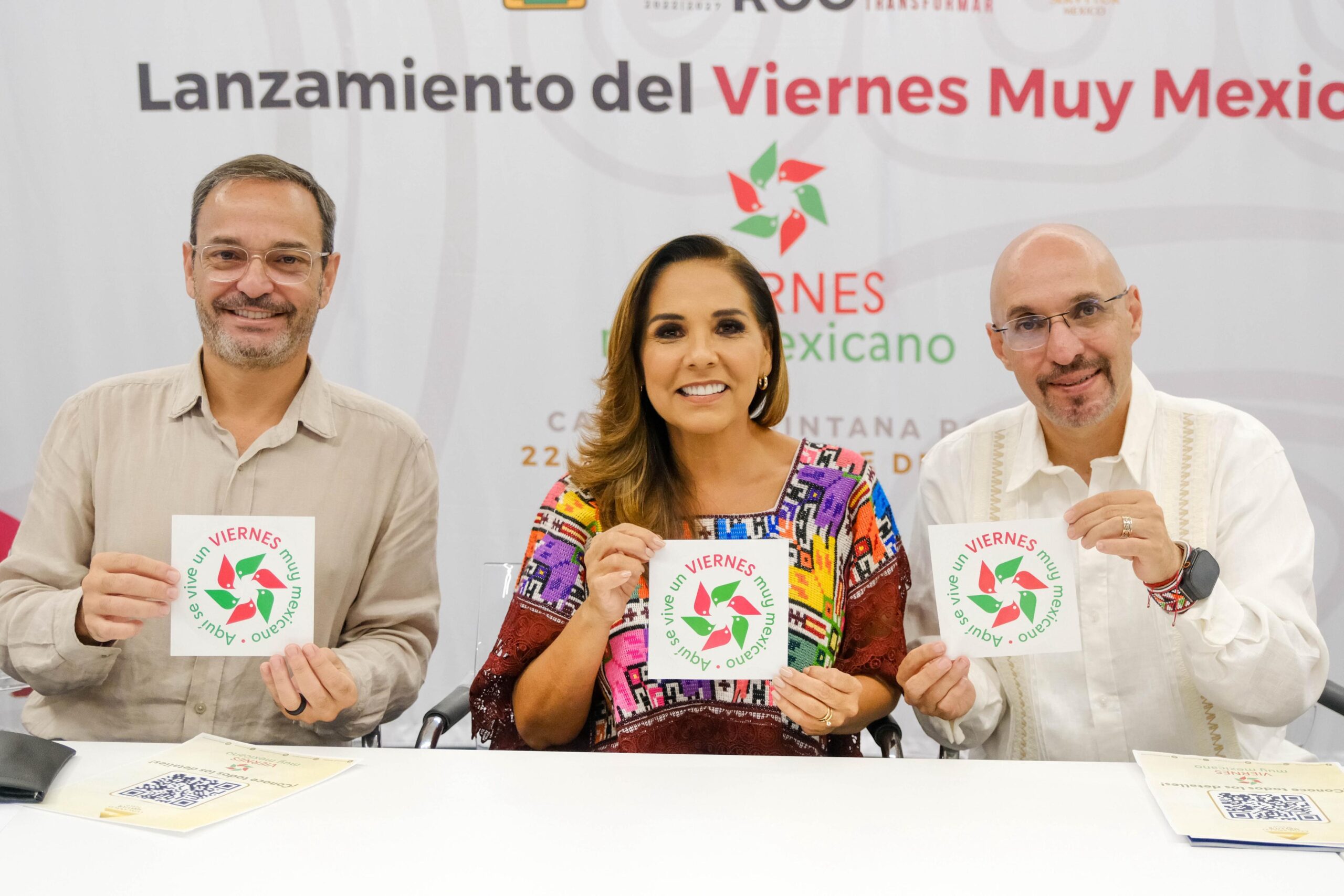 Mara presenta el programa federal "Viernes muy mexicano"