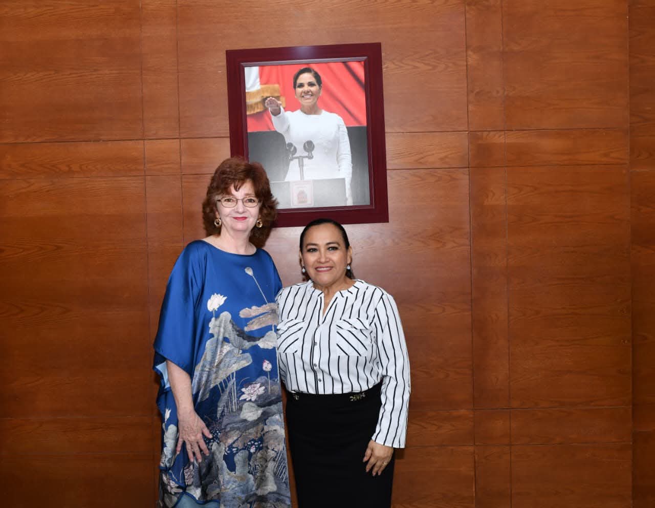 Elda Xix, firma convenio con Uqroo