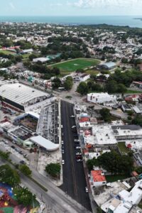 Rehabilitan la calle Agustín Olachea y anuncian mejoras hidráulicas en Chetumal