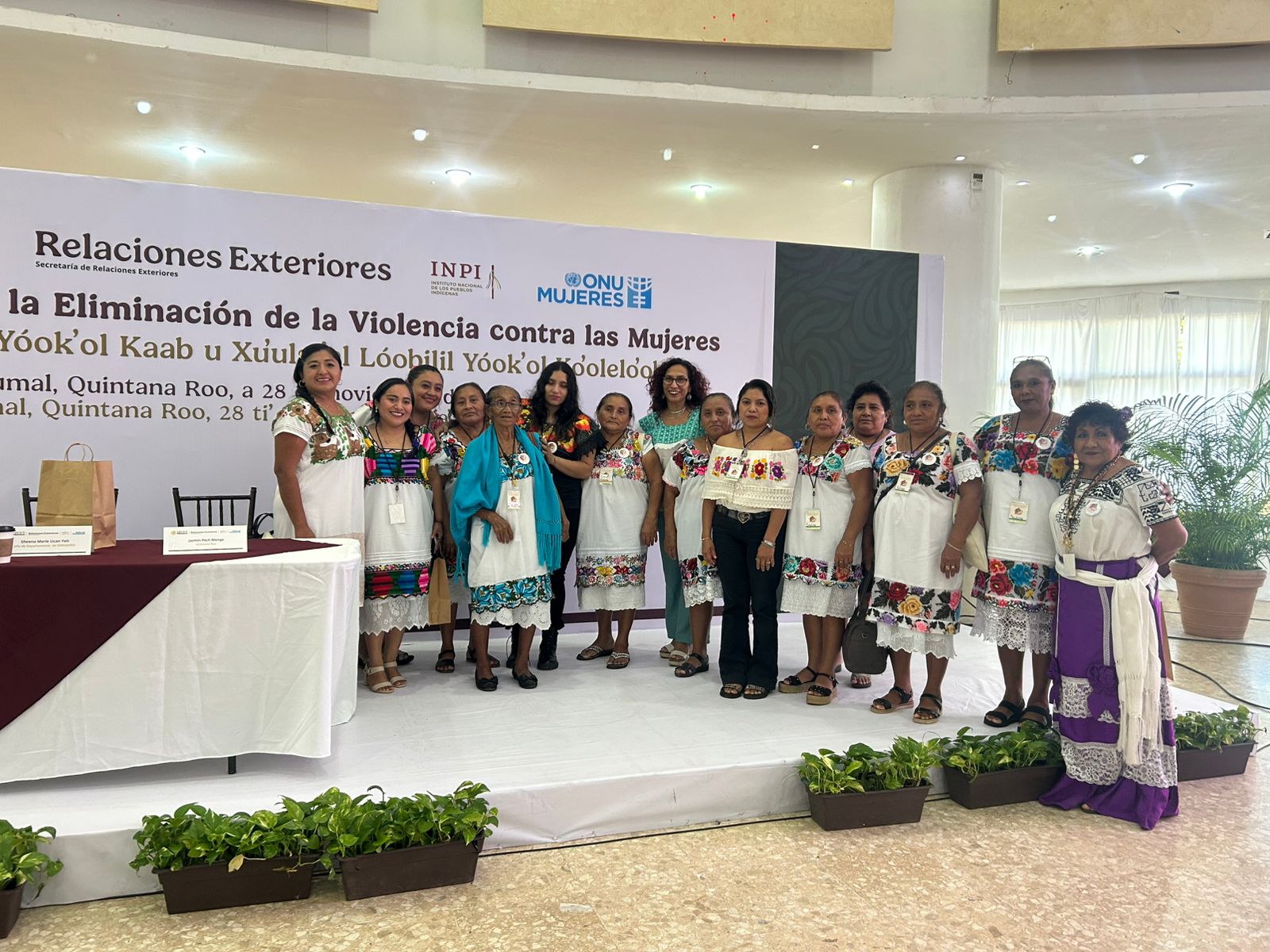 Encuentro nacional de mujeres indígenas y afromexicanas en Chetuma