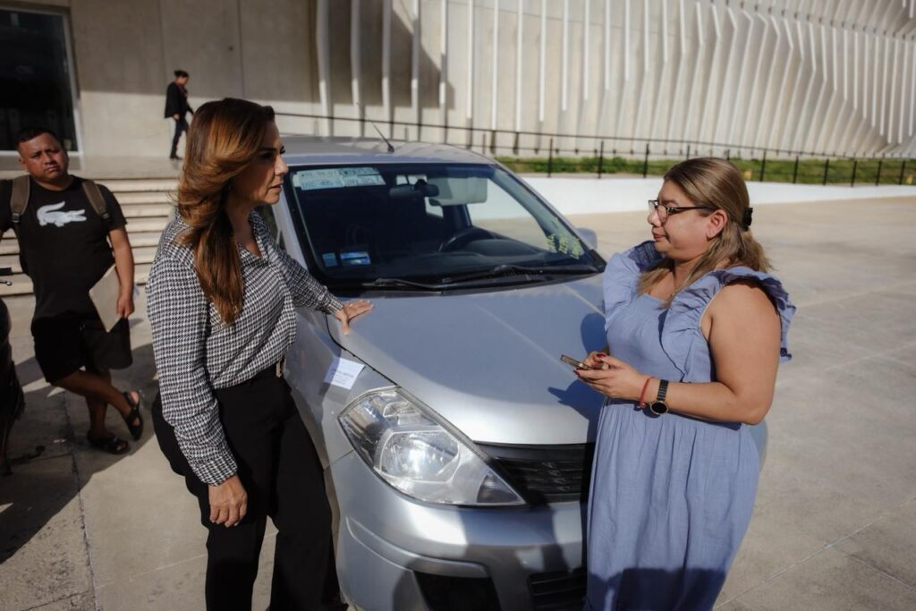 Mara entrega auotas reciperados