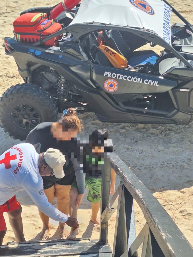 Seguridad en playas de playa del Carmen 