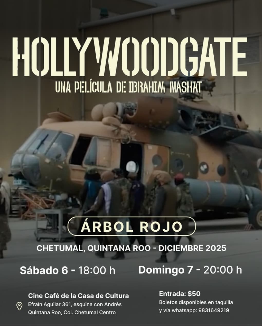 Arbol Rojo - invierno