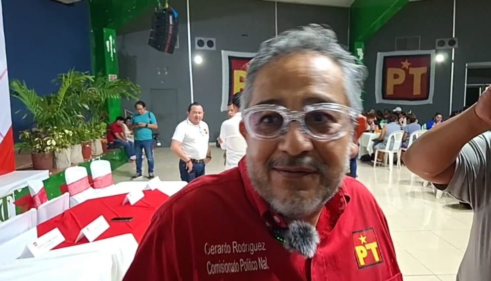 Gerardo Rodríguez López, comisionado del PT