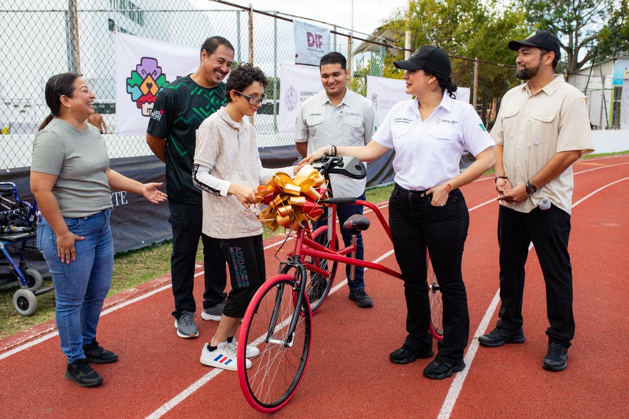 Estefania fomenta deprte inclusivo