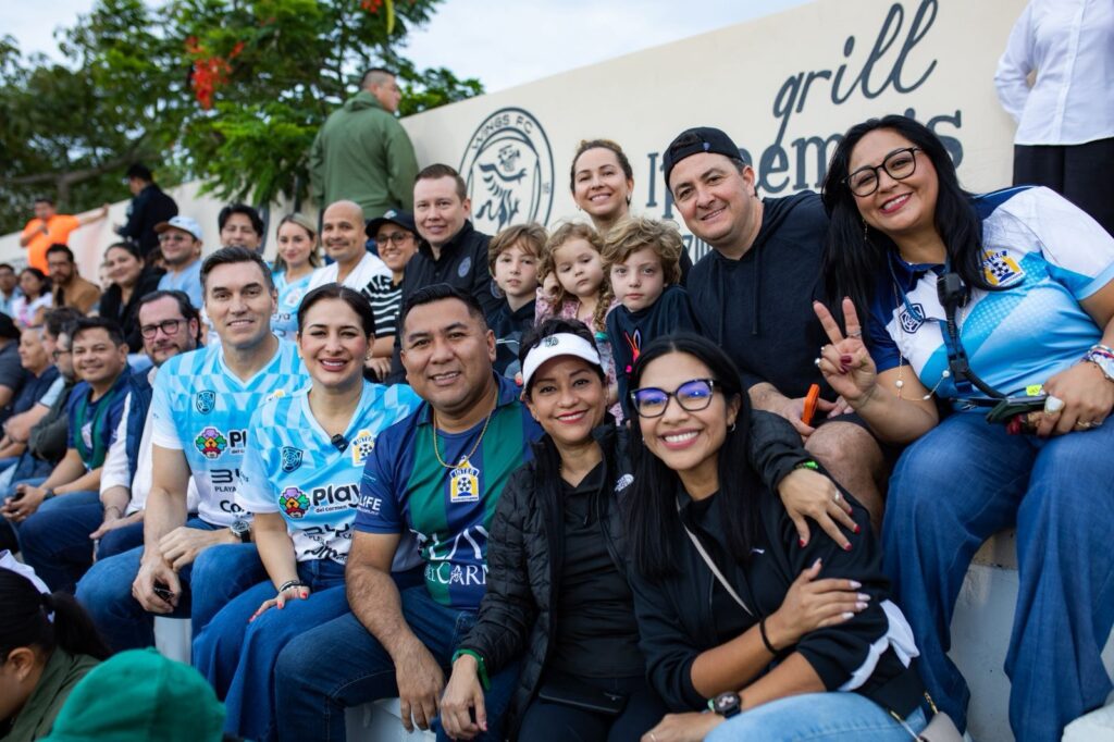 Estefania Mercado apoya al inter playa