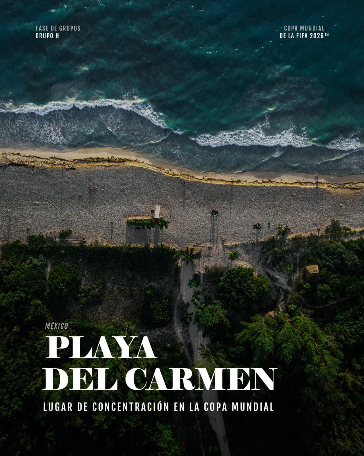 Playa del Carmen base del mundial