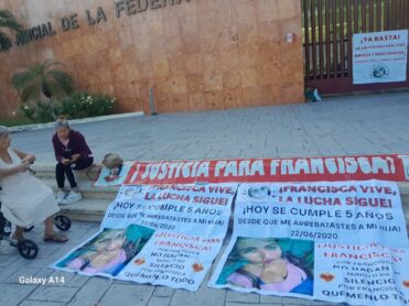 Madre de Francisca Mariner exige justicia ante posible amparo a exfuncionarios