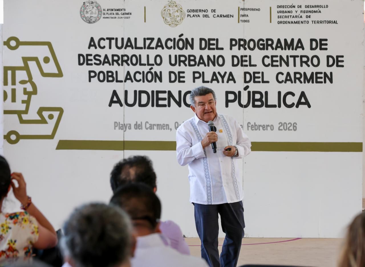 realizan consulta para nuevo PDU en playa del Carmen