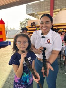 Gaby Mora, una diputada que no olvida sus raíces ni a su gente