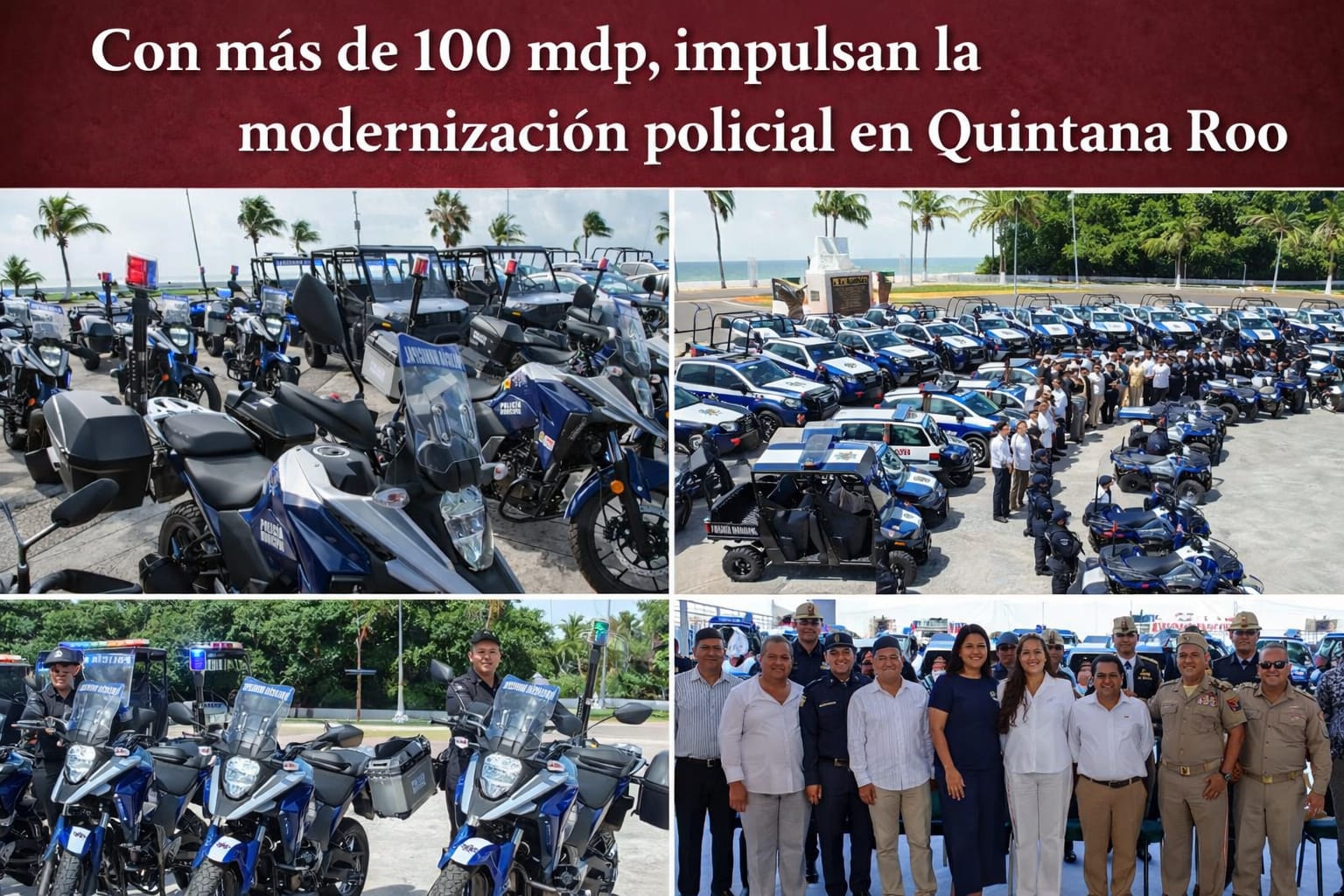 Modernizacion policial en Quintana Roo