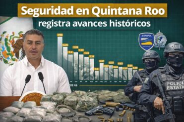 Quintana Roo registra avances en seguridad: caen homicidios y golpean al crimen organizado
