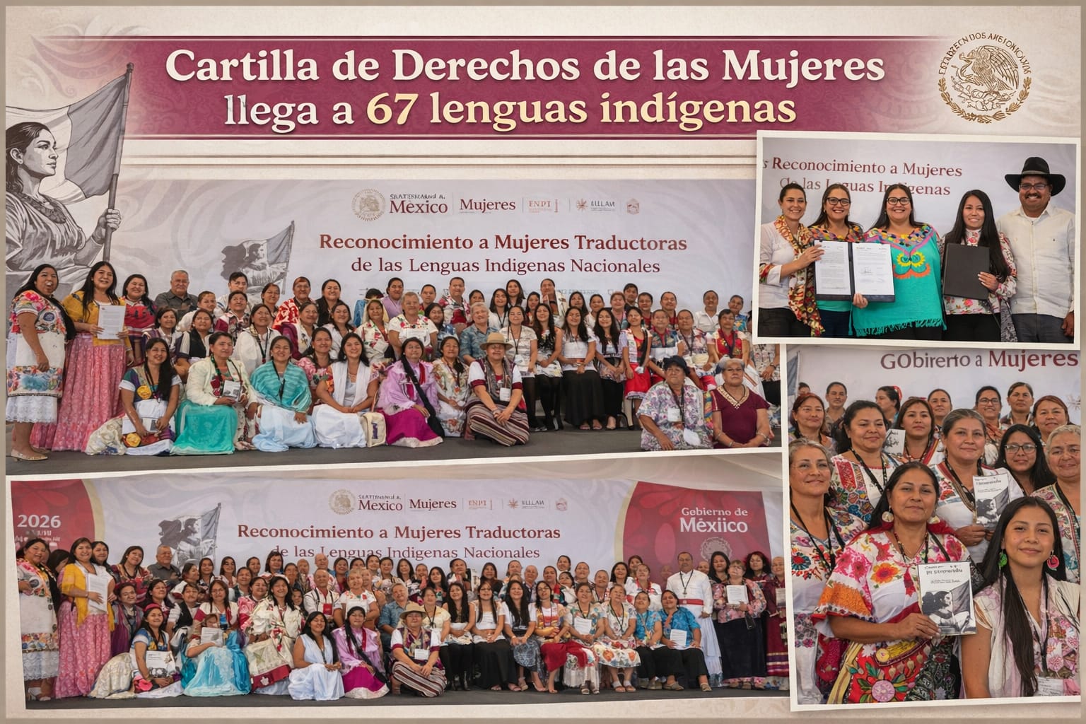 Cartilla de derechos de mujeres en lengua indigena