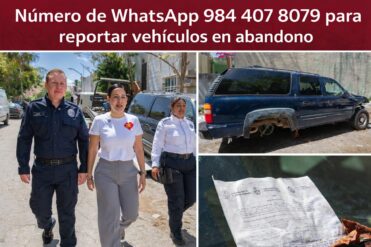 Estefanía Mercado recupera espacios públicos con operativo contra chatarra vehicular