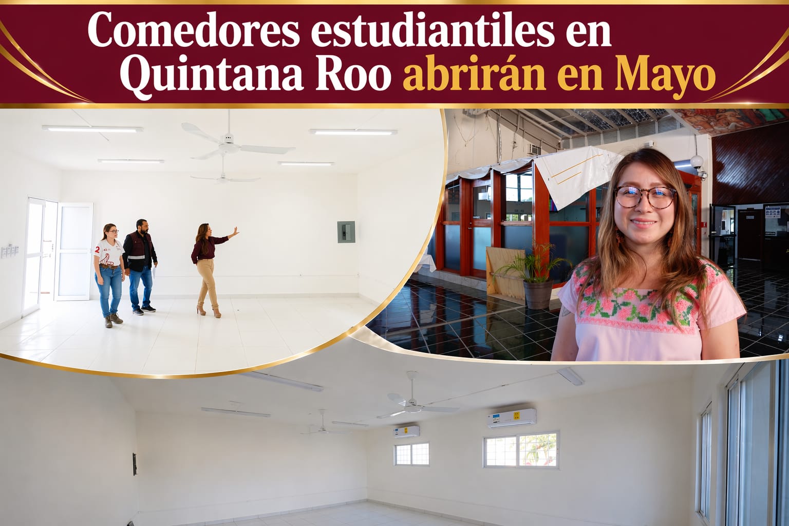 Comedores estudiantiles en chetumal y Cancún