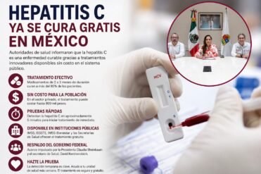 Hepatitis C ya se cura gratis en México: tratamientos alcanzan más del 95% de efectividad
