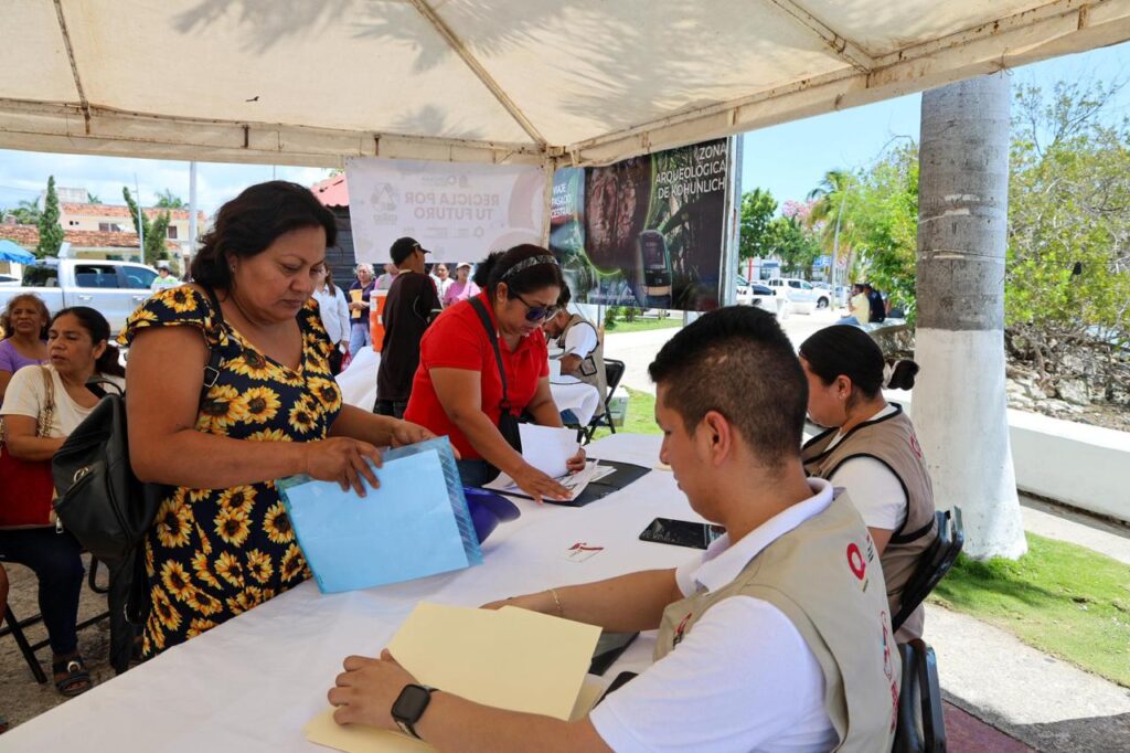 Mara Lezama, programa de reciclaje