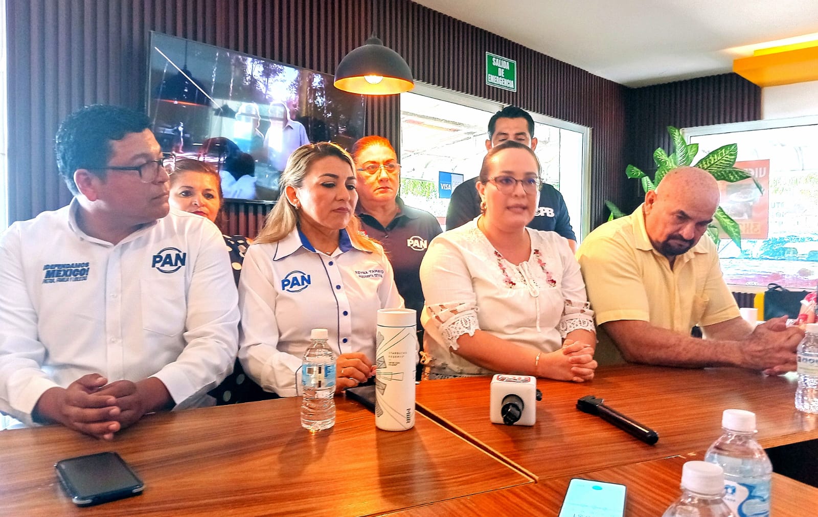 Panistas exigen seguridad