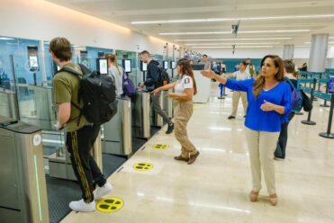 Aplican Tecnología biométrica a la entrada de viajeros en Cancún
