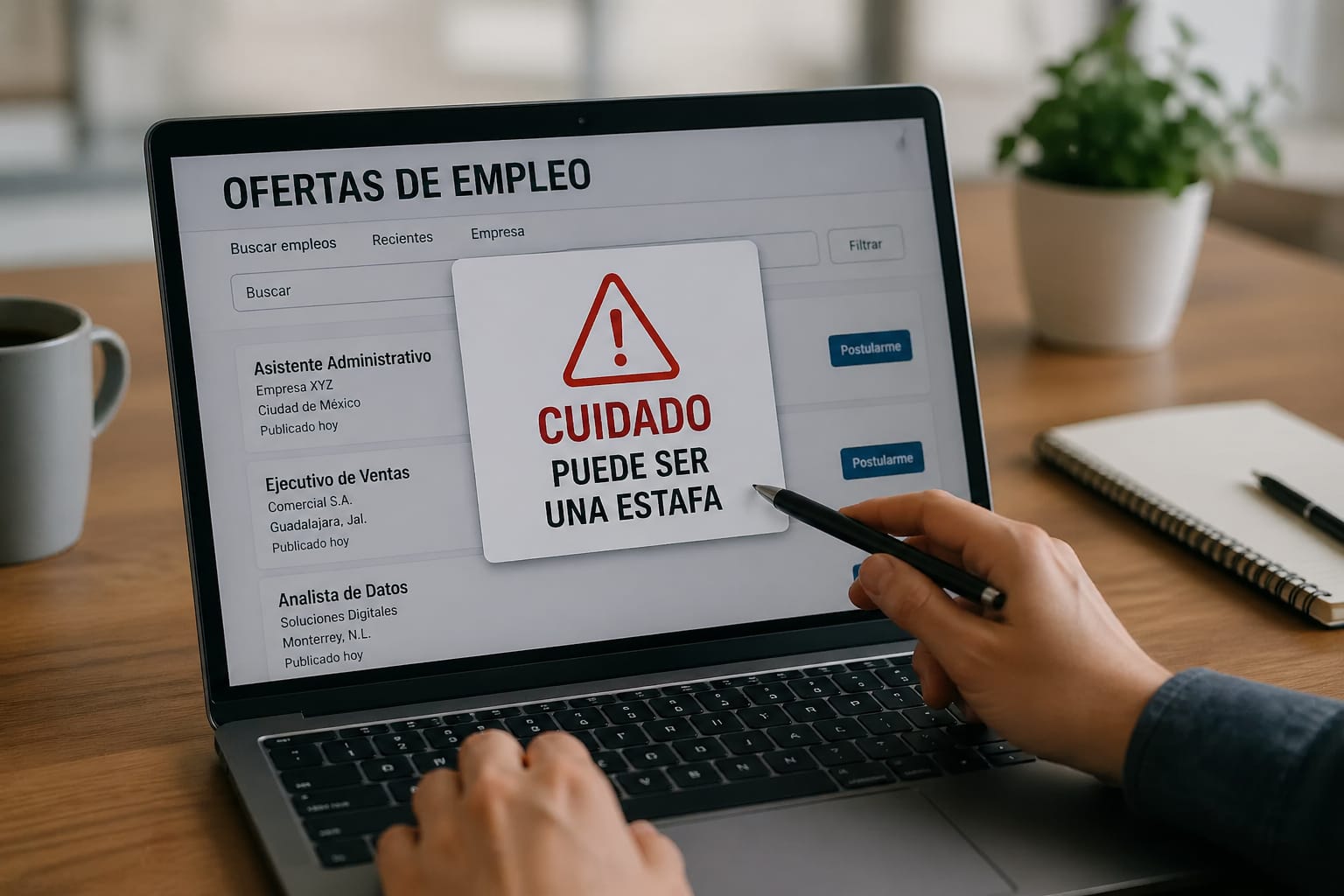 falsas oferrtas de empleo