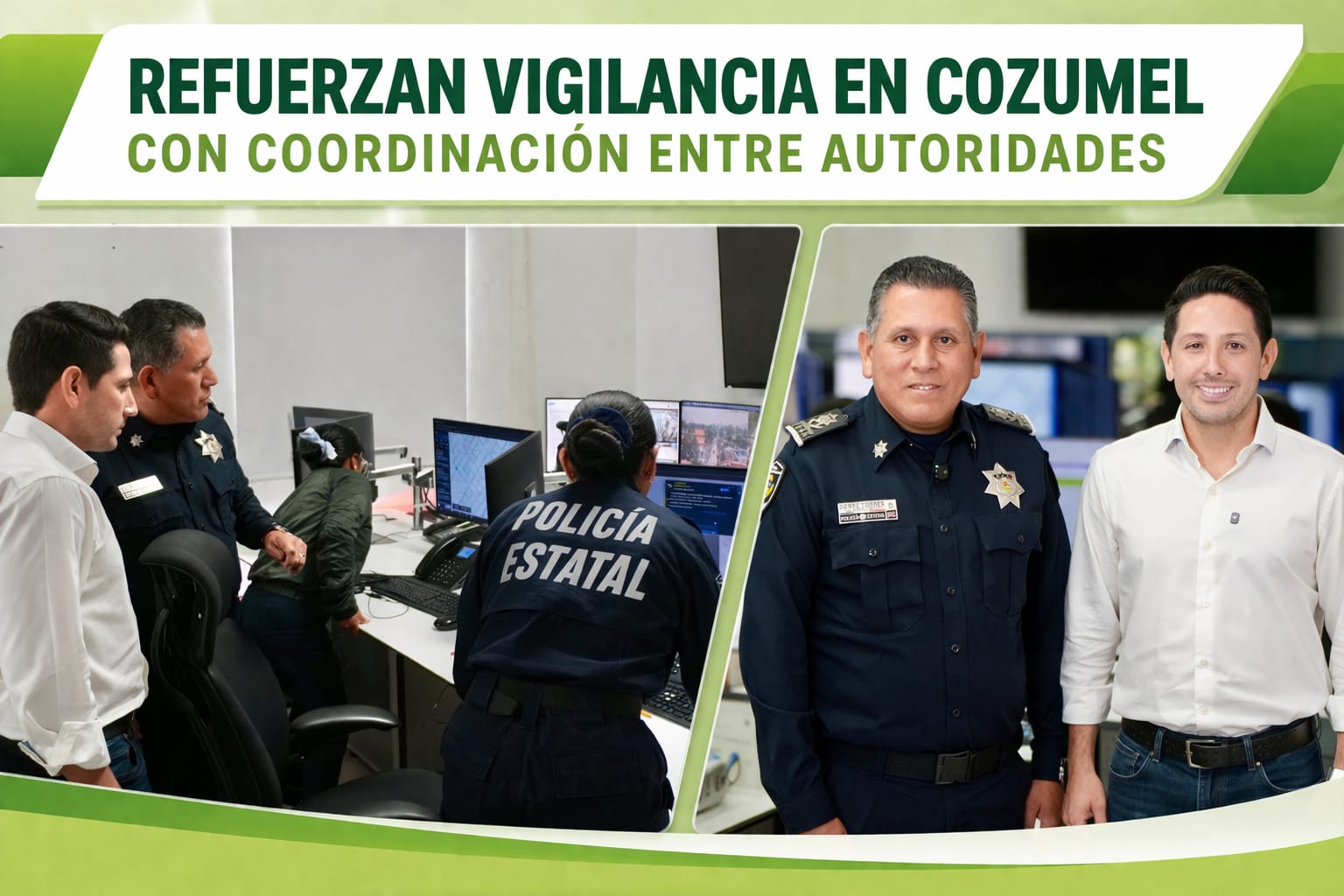 Vigilancia en Cozumel