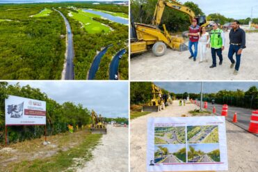 Mara Lezama arranca modernización de la carretera a Isla Blanca
