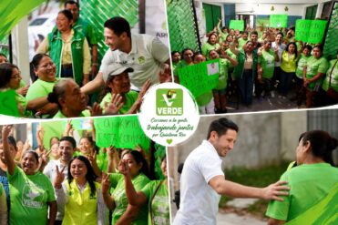 Renán Sánchez refuerza cercanía del Partido Verde con ciudadanos