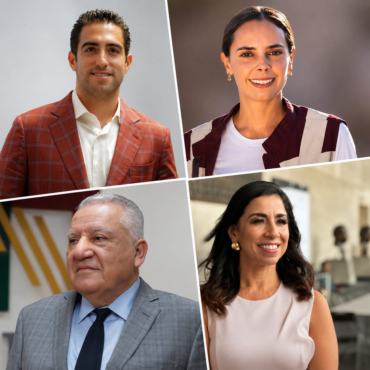 4 aspirantes de morena por Qroo