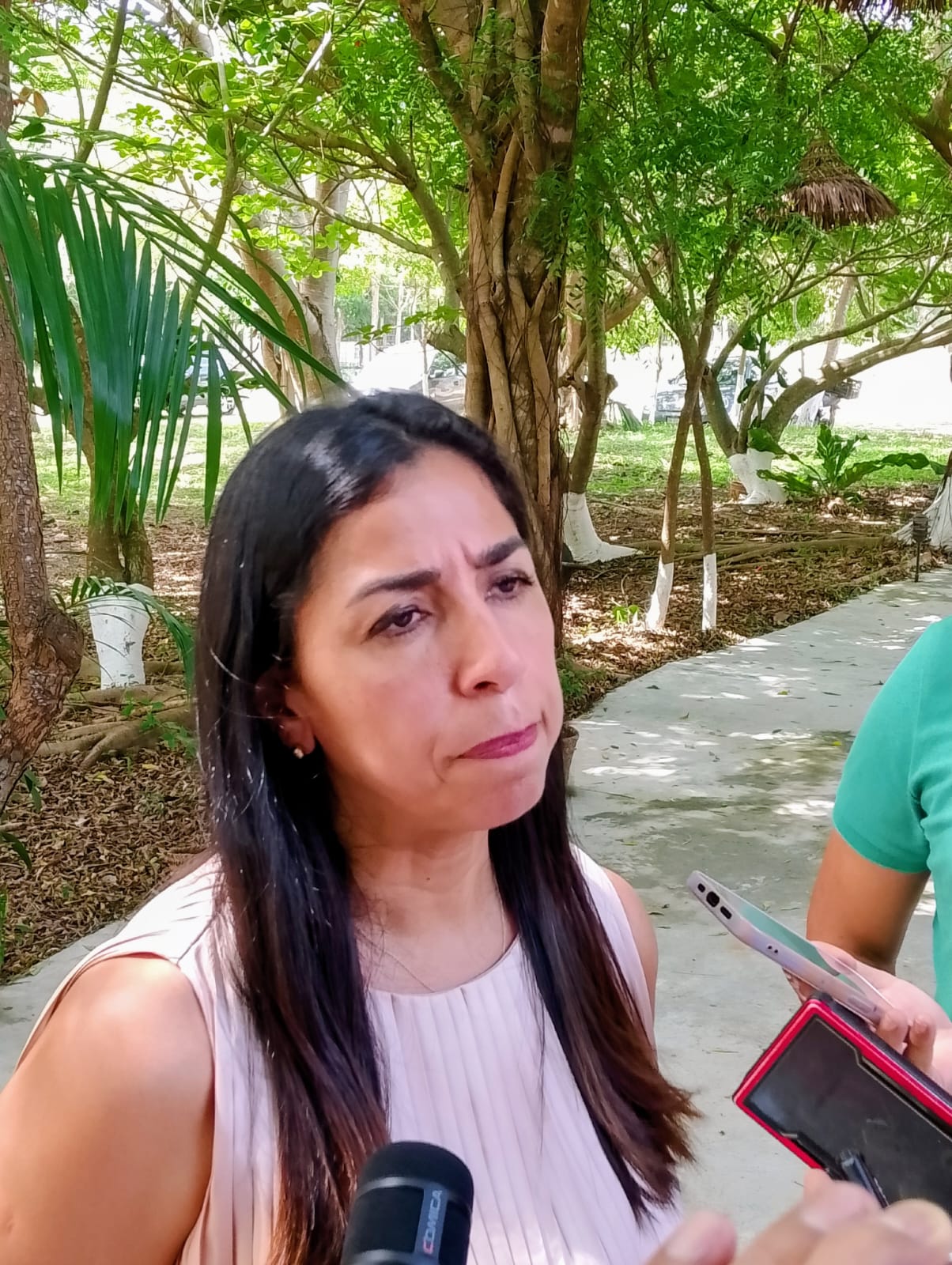Maribel Villegas pide licencia